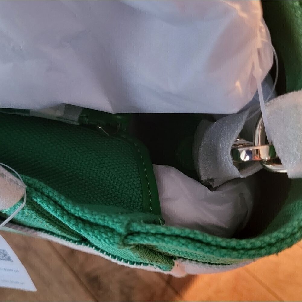 Kate Spade Jett Beach Time Stripe Small Tote in Green Bean - Picture 6 of 12